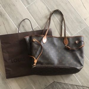 Original Louis Vuitton Neverfull MM Well Loved